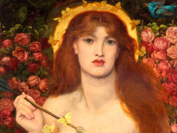 Dante Gabriel Rossettis „Venus Verticordia“ (1864–1868). 