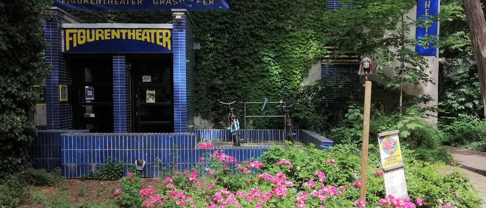 Das Theatergebäude im Treptower Park war mal ein Intershop.