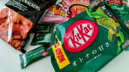 Kitkat mit grünem Matcha-Tee und 60 weitere Produkte hat der neue Lieferdienst GoTiger während des Testbetriebs im Angebot.