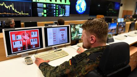 Die Cybertruppe der Bundeswehr.