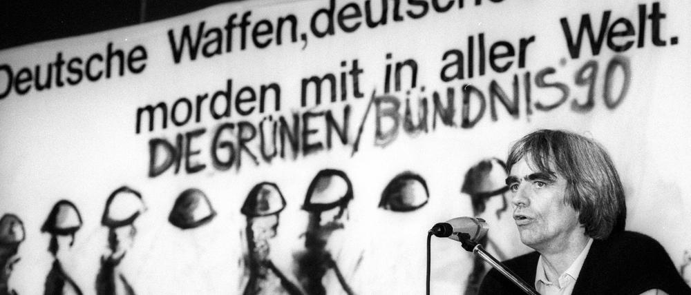 So haben viele Grüne einst über Waffenexporte gedacht – nun arbeitet das von ihnen geführte Wirtschaftsministerium an einem Gesetz, das restriktive Grundsätze verankern, aber auch die EU-Rüstungskooperation fördern soll.