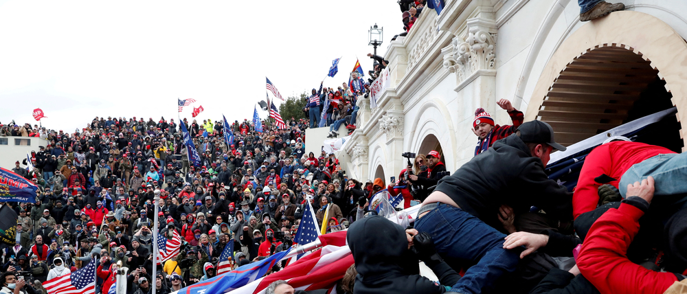 Der Sturm auf das Kapitol in Washington D.C., am 6. Januar 2021.