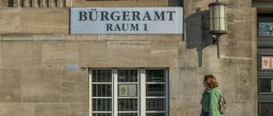 Berliner lassen Termine beim Bürgeramt regelmäßig verfallen. 
