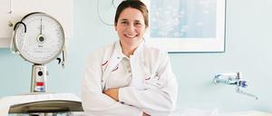 Mandy Mangler, Chefärztin der Gynäkologie und Geburtshilfe vom Auguste-Viktoria-Klinikum in Berlin-Schöneberg.