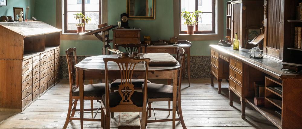 Goethes Wohnhaus
Arbeitszimmer
Raum 124