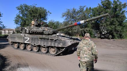 Russland ist überlegen, weil die Ukraine nicht ausreichend Waffen hat.