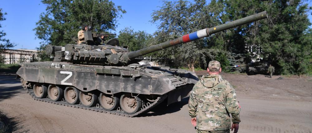 Russland ist überlegen, weil die Ukraine nicht ausreichend Waffen hat.
