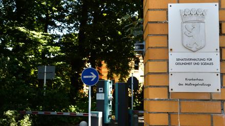 Die Karl-Bonhoeffer-Nervenklinik in Berlin-Reinickendorf, das Krankenhaus des Maßregelvollzugs.