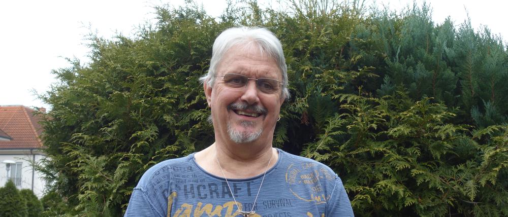 Für Menschen helfen. Hardy Skirde leitet die Selbsthilfegruppe Gehirntumor Berlin / Brandenburg. Foto: privat