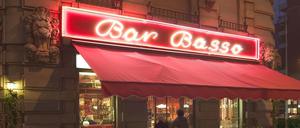 Die Bar Basso in Mailand.