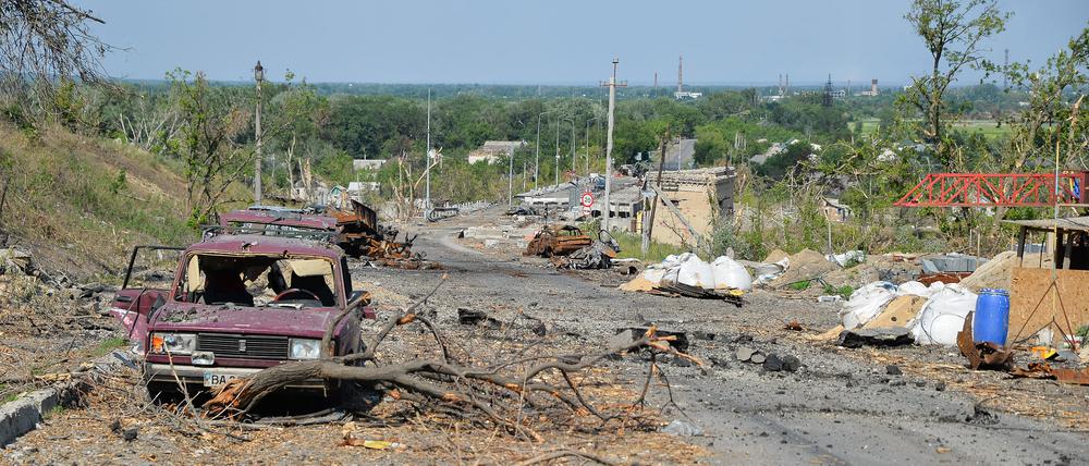 Die drei großen Brücken zwischen Lyssytschansk und Sjewjerodonezk sind zerstört, doch Russland hat die Städte noch nicht eingenommen.