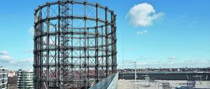 Der Gasometer in Berlin-Schöneberg.