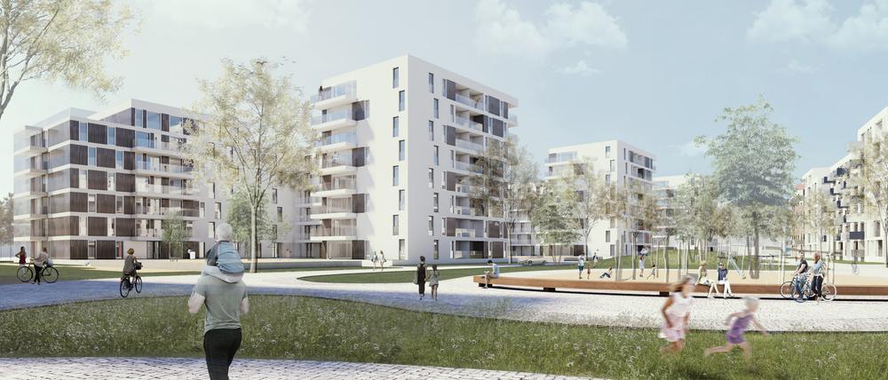 So sollen die Marienhöfe einmal aussehen.