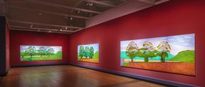 Lohnt sich: Die Ausstellung mit Werken von David Hockney in der Gemäldegalerie am Kulturforum.