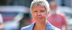 Die Landeschefin der Berliner Linken, Katina Schubert.