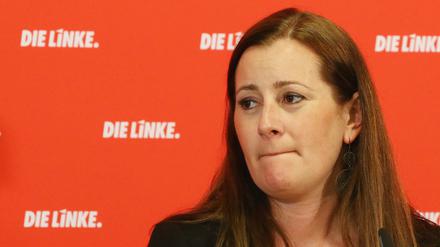 Janine Wissler im Jahr 2022 in Berlin.