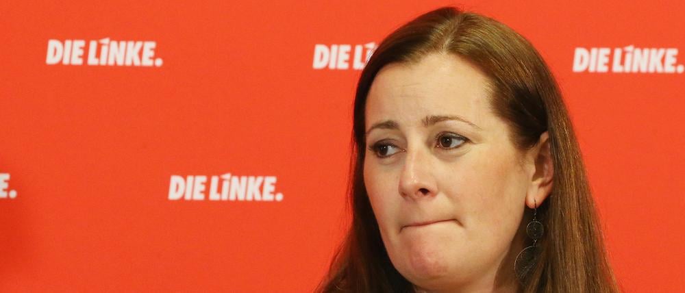 Janine Wissler im Jahr 2022 in Berlin.