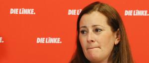 Janine Wissler im Jahr 2022 in Berlin.