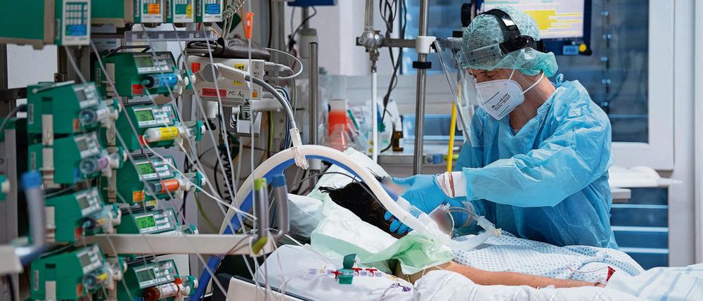 Die Intensivstation der Uniklinik Gießen.