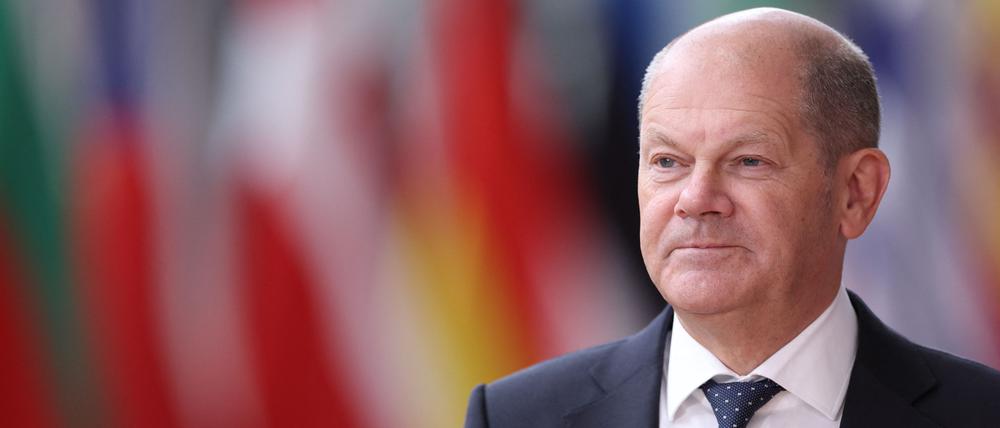 Kanzler Olaf Scholz