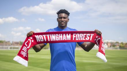 Taiwo Awoniyi wechselt vom Wald in Köpenick in den von Nottingham. Die Premier League war schon immer sein Traum.