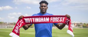 Taiwo Awoniyi wechselt vom Wald in Köpenick in den von Nottingham. Die Premier League war schon immer sein Traum.
