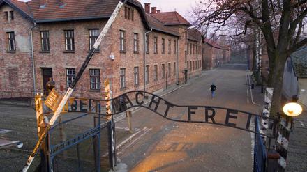 Die heutige Gedenkstätte des KZ Auschwitz.