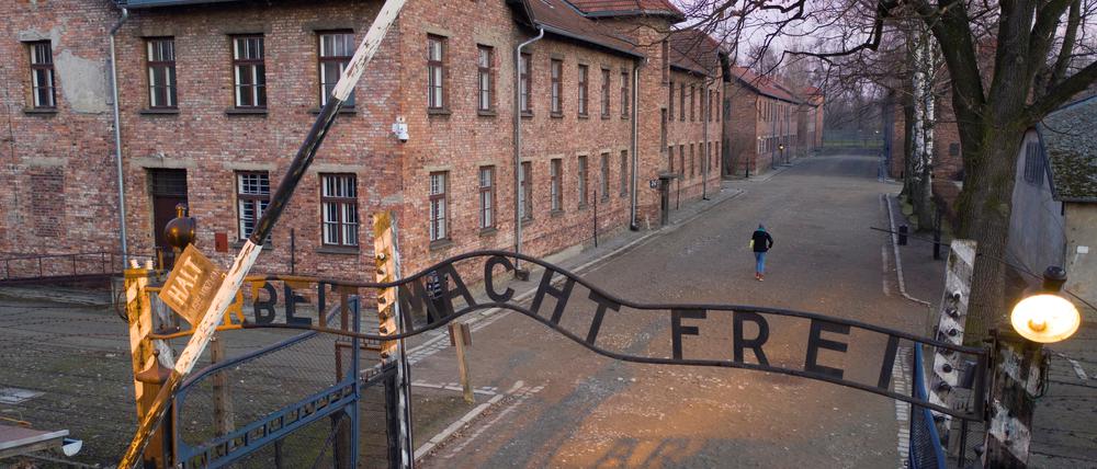 Die heutige Gedenkstätte des KZ Auschwitz.