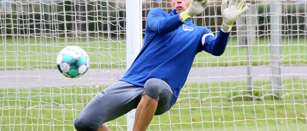 Alexander Schwolow hat mit Hertha viel vor.
