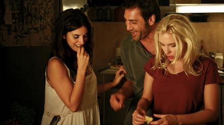 Penélope Cruz, Javier Bardem, Scarlett Johansson.