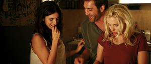 Penélope Cruz, Javier Bardem, Scarlett Johansson.