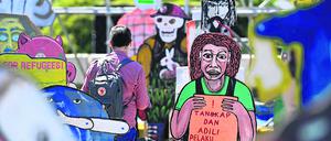 Welchen Hintergrund hat sie eigentlich, die Protestkunst von Taring Padi, deren Bild bei der Documenta für einen Eklat sorgte?