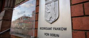 Rathaus Pankow von Berlin.