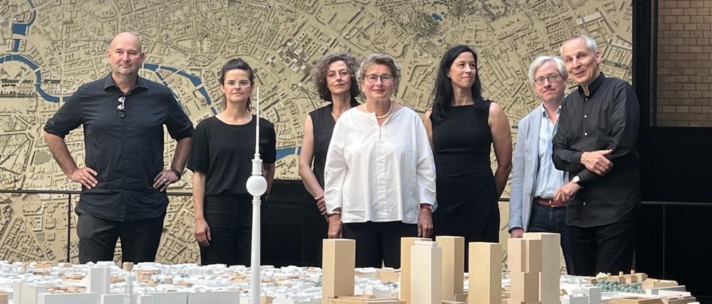 Die Neuen im Baukollegium der Senatsbaudirektorin.