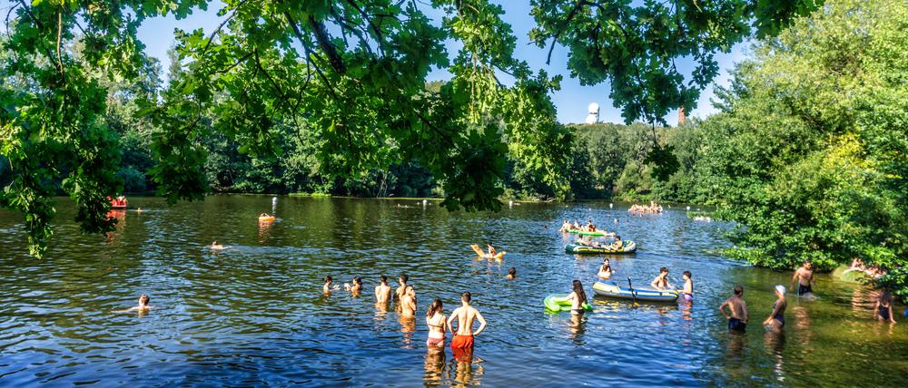 Baden im Teufelssee