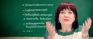 Bildungssenatorin Astrid-Sabine Busse bekommt ein „ausreichend“.