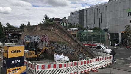 Die Baustelle.