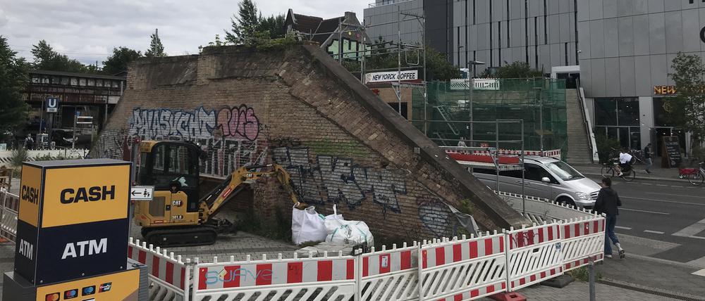 Die Baustelle.