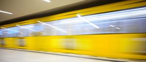 In einem U-Bahnhof ist es in der kalten Jahreszeit etwa drei bis vier Grad wärmer als draußen.