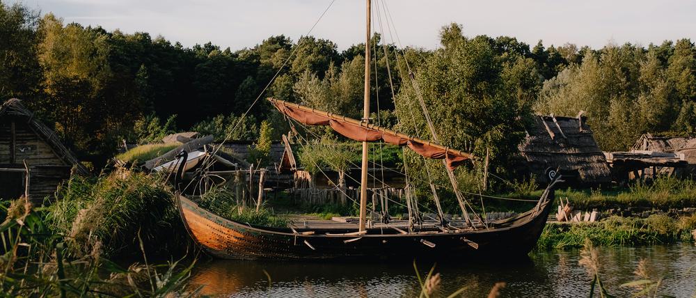 Die „Svarog“ ist das erste in Deutschland rekonstruierte Slawenschiff.