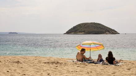 Familie auf Mallorca