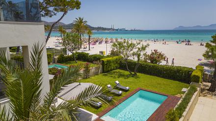Eine Villa auf Mallorca aus dem Portfolio von Myne. Andere Objekte liegen zum Beispiel an der Ostsee oder in Tirol.