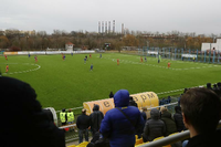 In Weißrussland rollt der Ball - sogar vor Zuschauern im Stadion.