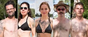 Tattoos am Badestrand. Fotos: Joana Nietfeld