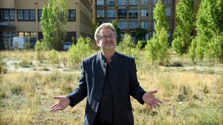 Carsten Busch, Präsident der Hochschule für Technik und Wirtschaft, hat noch viel Platz für neu Bauprojekte.