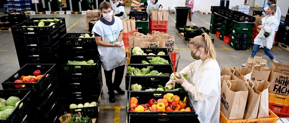 Die Tafel unterstützt monatlich etwa 150.000 Menschen. Vergangenes Jahr waren es noch 130.000.