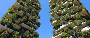 Die „Bosco Verticale“ in Mailand gelten als Blaupause für einen klimaresilienten Städtebau.