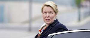 Berlins Regierende Bürgermeisterin Franziska Giffey steht der Fahrradmobilität skeptisch gegenüber.