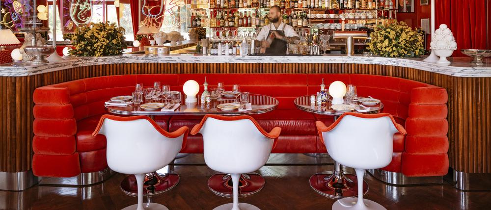 Schön glamourös: Die Phrase, dass das Auge mitisst, ist hier ausnahmsweise wirklich angebracht