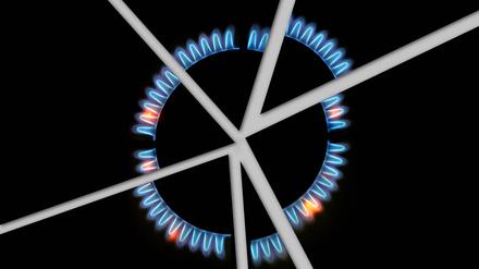 Wie wird das Gas verteilt?